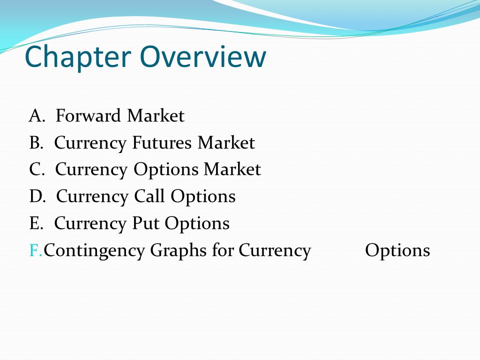 put option on commodity forwarders
